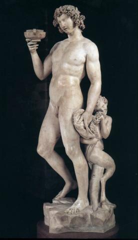 Bacchus, sculpté en 1497.