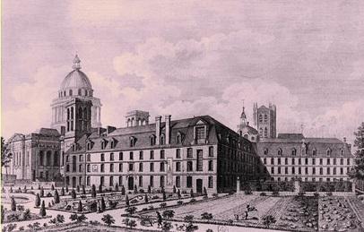 Abbaye au 18è s.