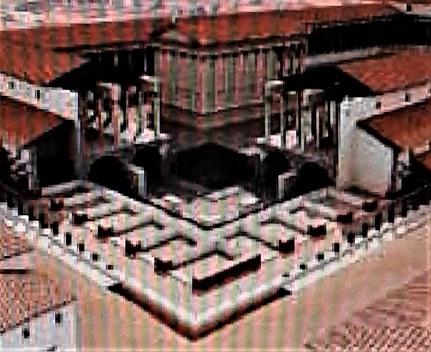 Portiques du Forum de Lutèce.
