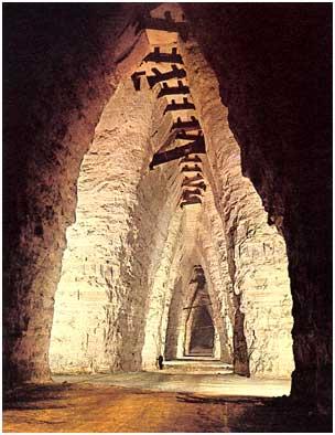 Carrière de gypse